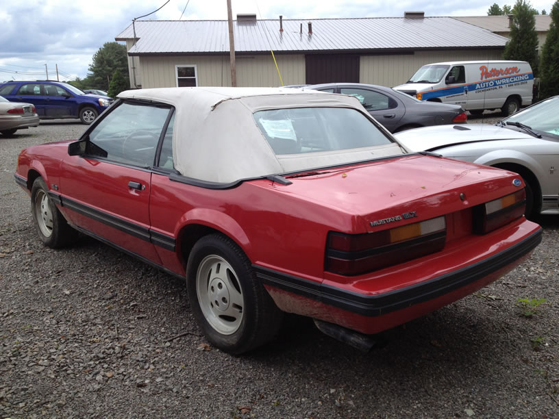 1983 FORD MUSTANG USED CAR
